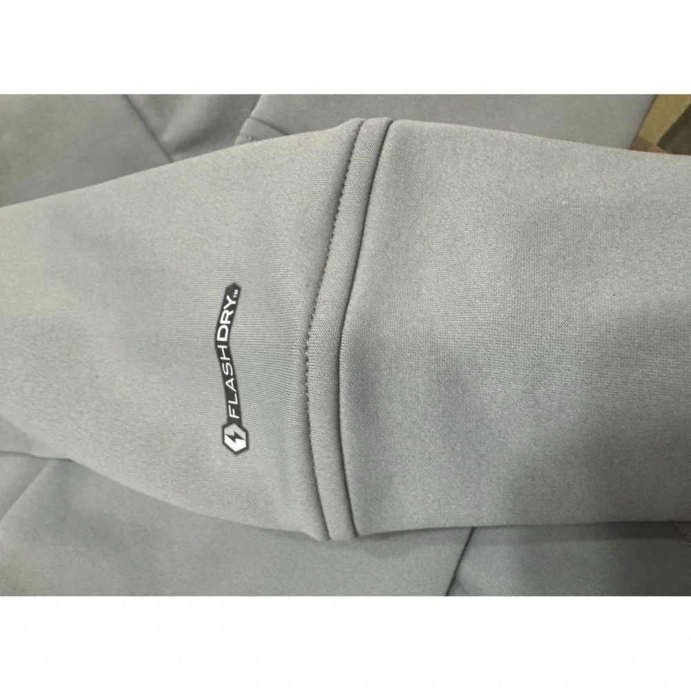 🔥The North Face 🤑Steep Series Hoodie Flash Dry Full‎ Zip Grey Yellow Men's S